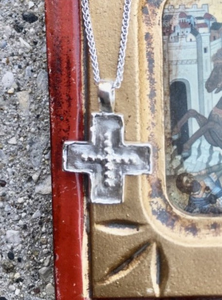 Ioannis Sterling Silver Equilateral Cross