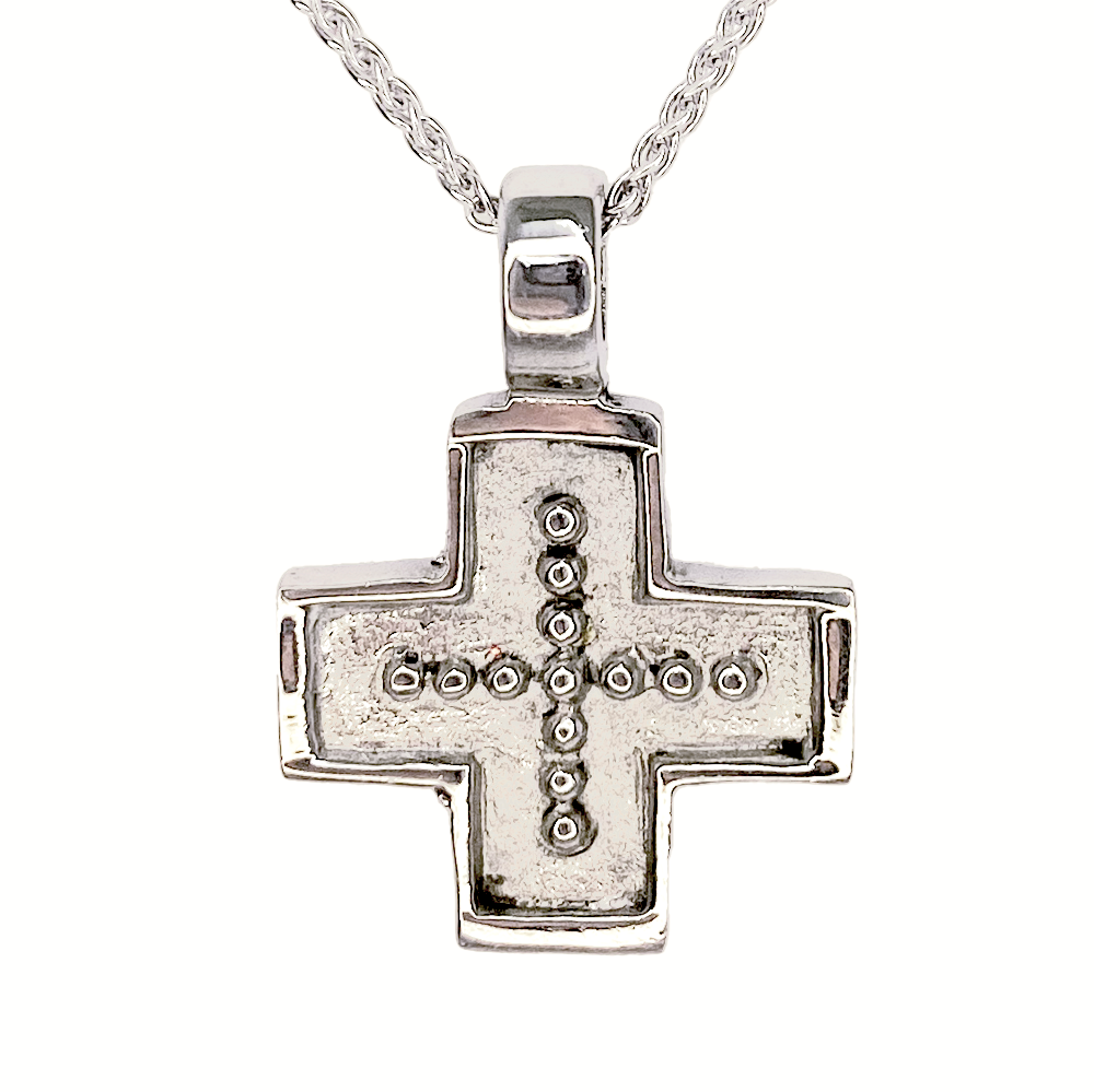 Ioannis Byzantine Orthodox Cross – Stainless Steel