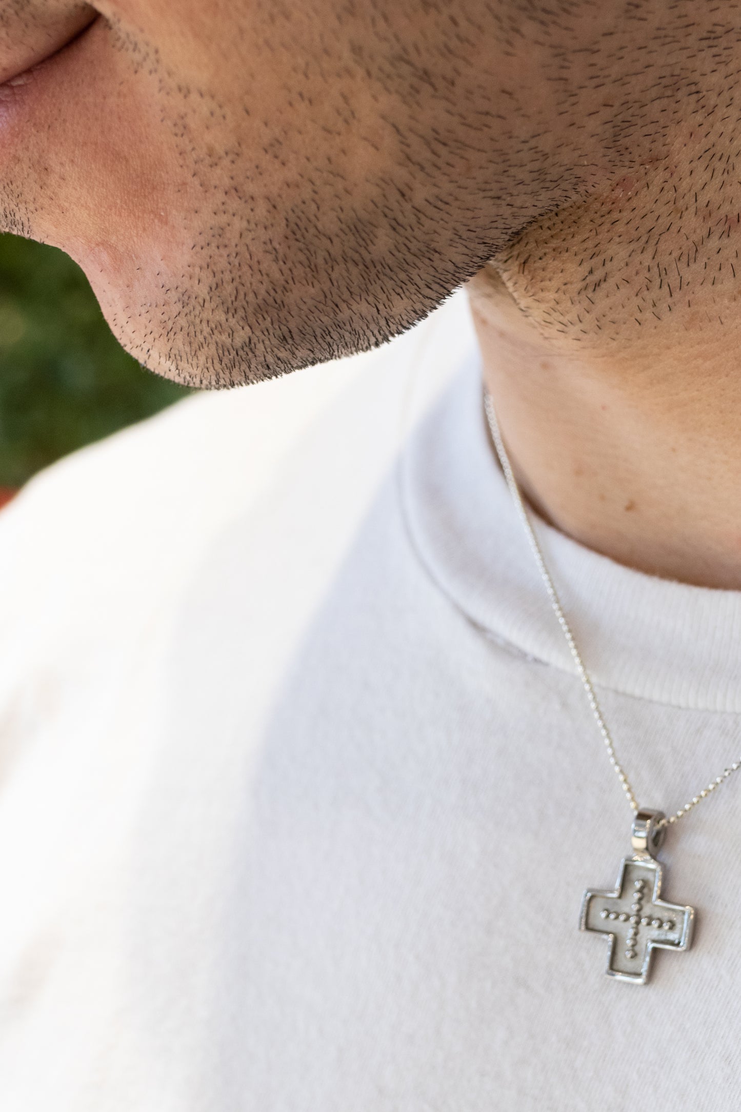 Ioannis Byzantine Orthodox Cross – Stainless Steel