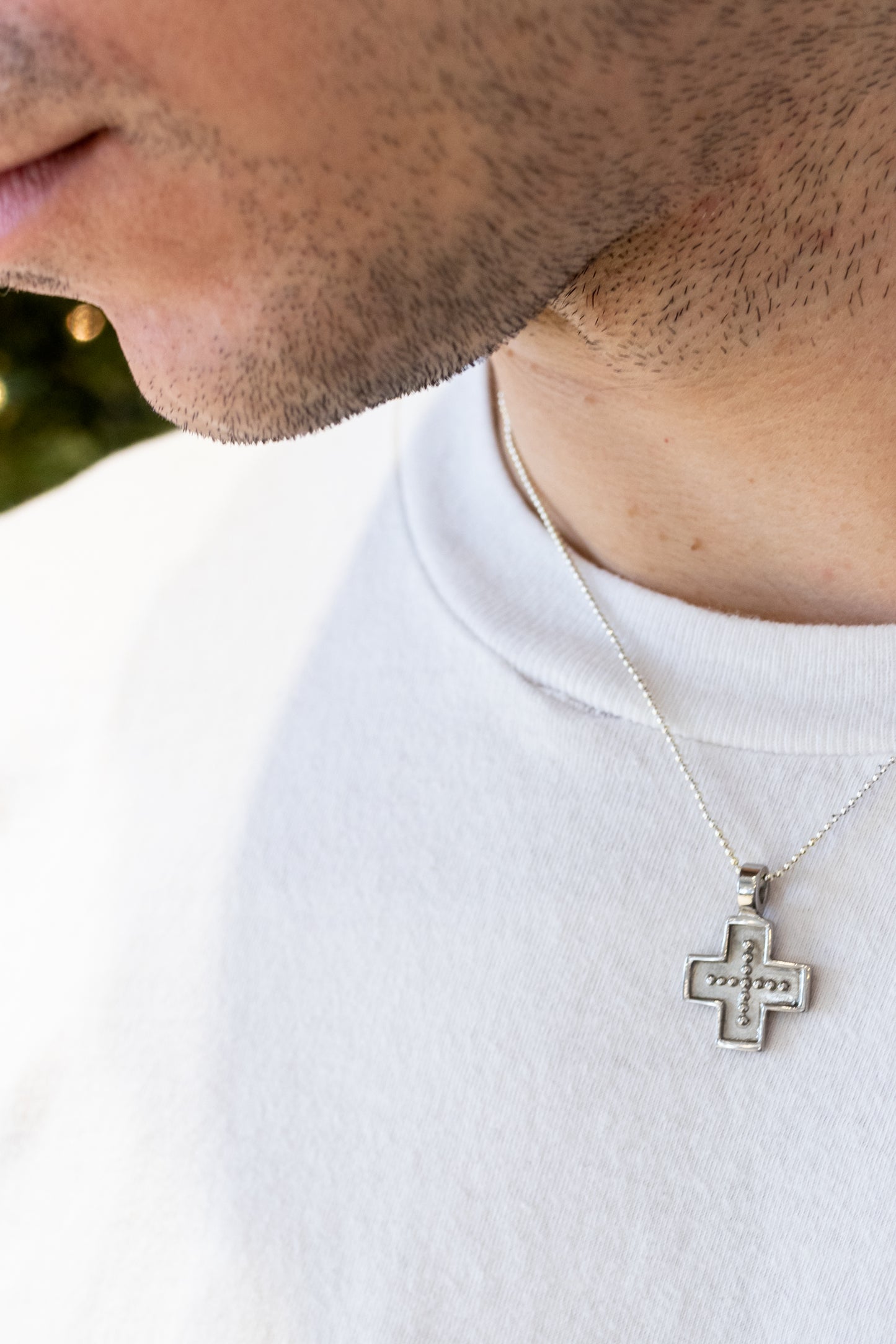 Ioannis Byzantine Orthodox Cross – Stainless Steel