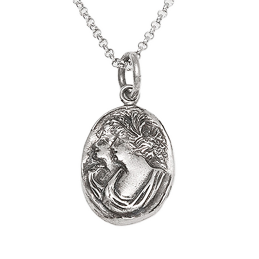 Demeter & Persephone Pendant - Sterling Silver