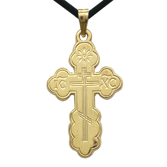 St. Olga's 14kt Orthodox Cross