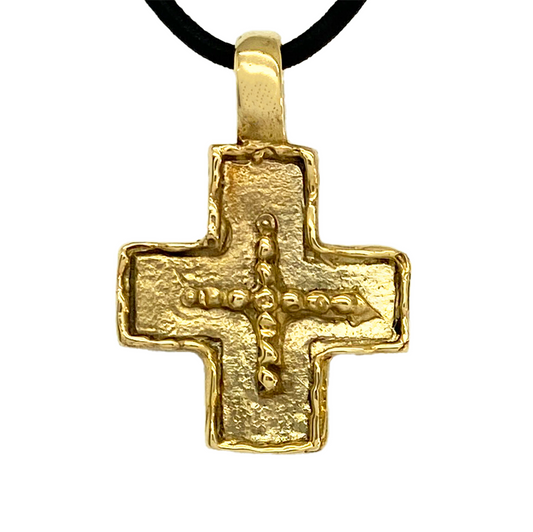 Ioannis Equilateral Cross, 14 karat