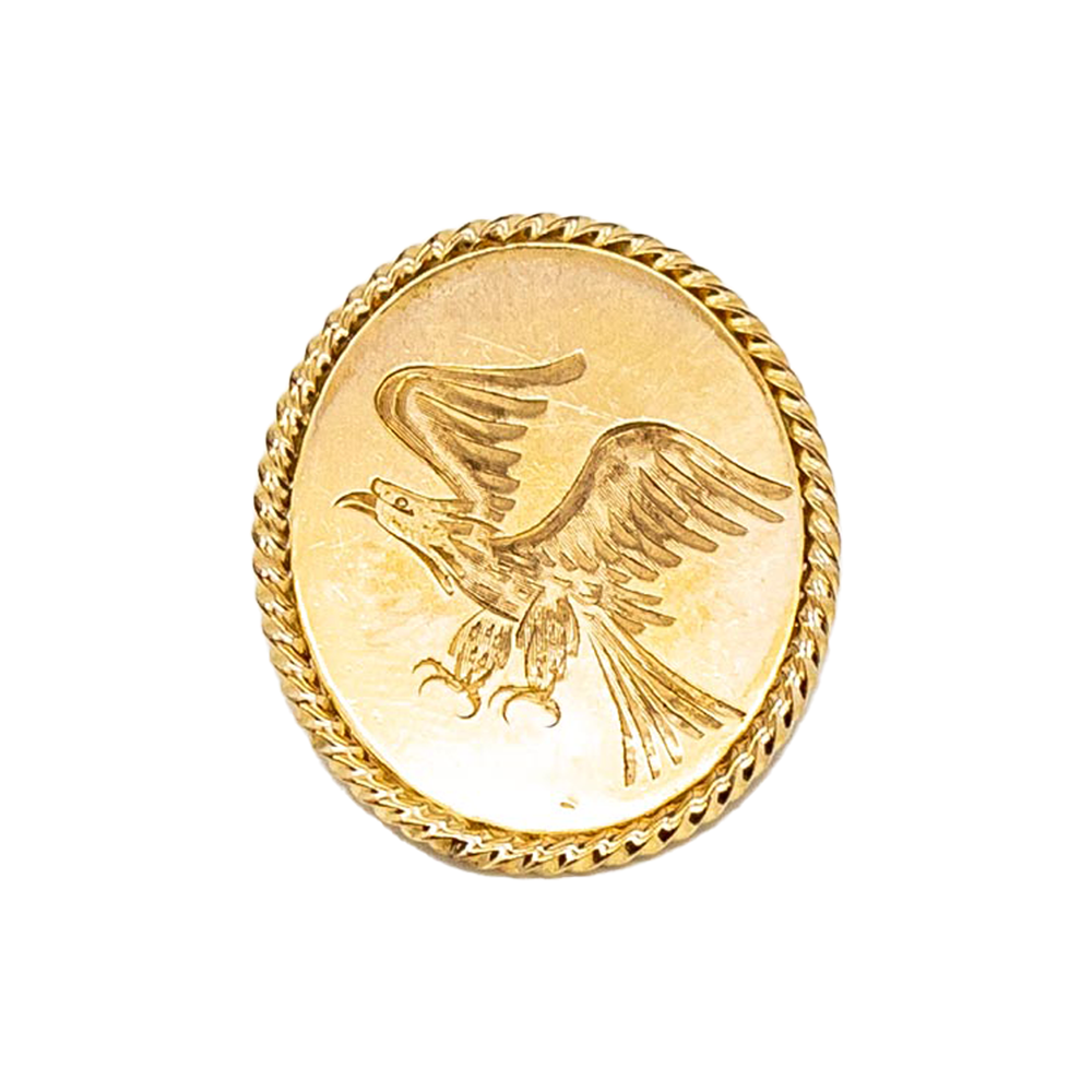 1940's Vintage Eagle Pin - 12kt Gold Filled